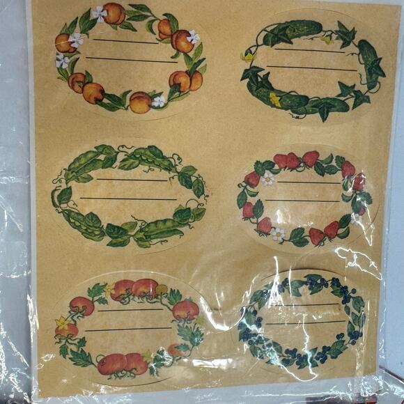 Lot of 7 (28 sheets) Vintage 1980s Gift Tags Labels Currant Christmas Birthday - Picture 4 of 10
